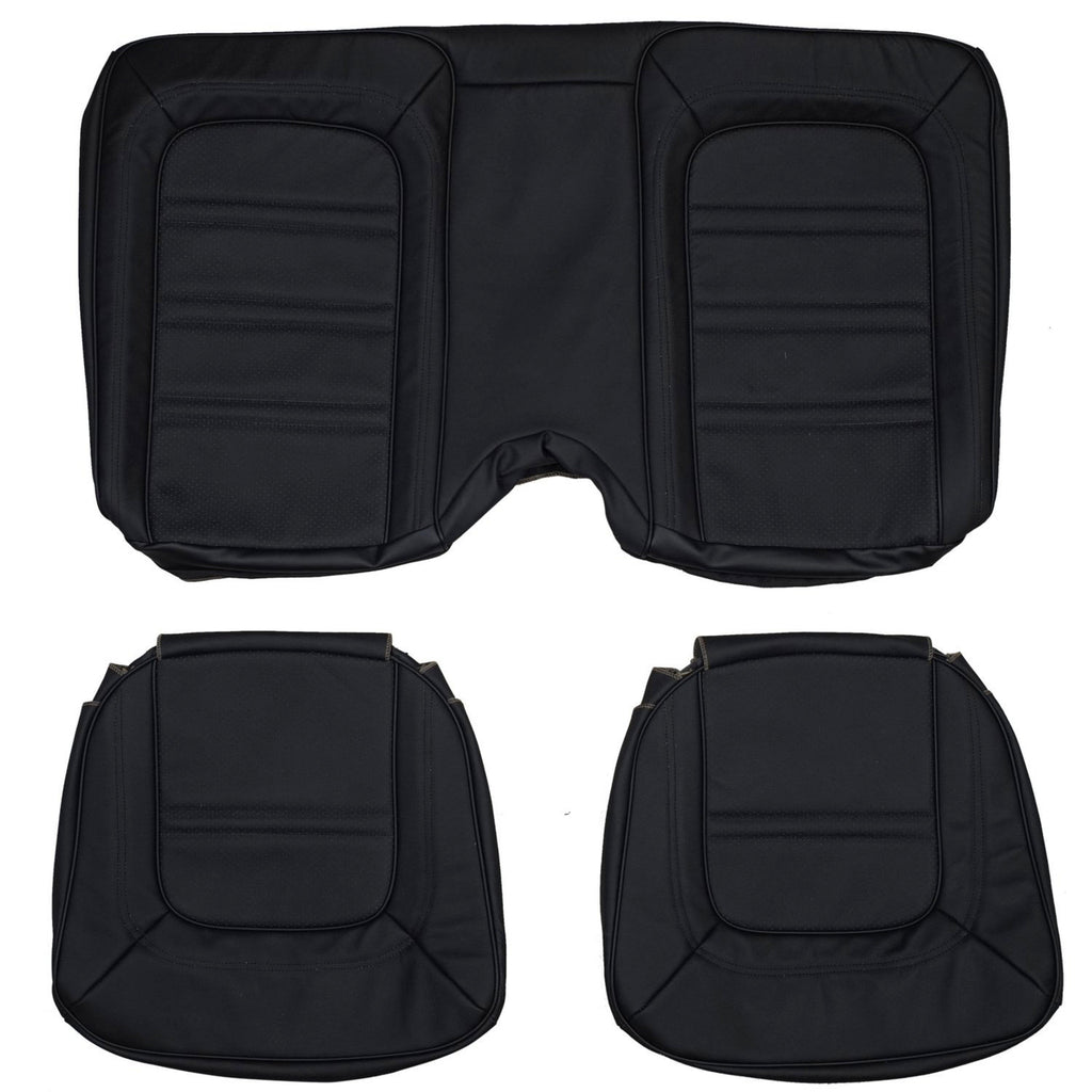 1973-1975 Pontiac Firebird Custom Real Leather Seat Covers (Rear) - lseat2