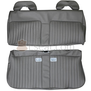 1988-1993 Chevrolet S10 Blazer Bench Custom Real Leather Seat Covers (Front) - lseat2