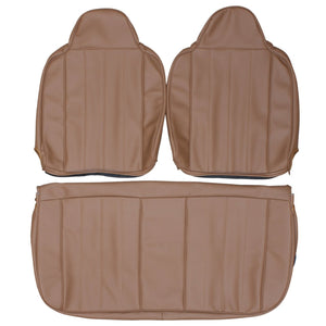 1971 AMC Hornet Custom Real Leather Seat Covers (Front) - lseat2