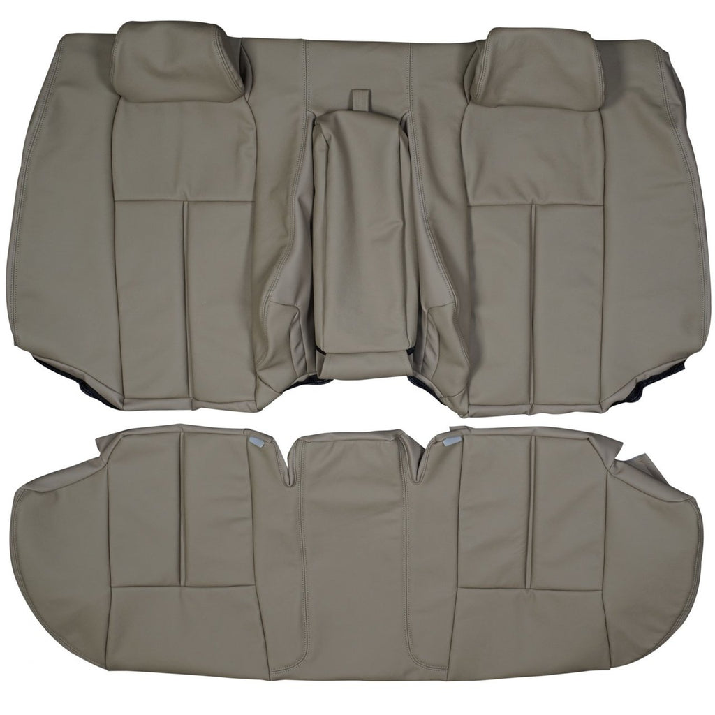 1990-1994 Lexus LS400 UCF10 Custom Real Leather Seat Covers (Rear) - lseat2