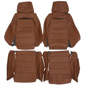 Recaro LS-B Benz Porsche VW Ford Nissan Custom Real Leather Seat Covers (Front) - lseat2