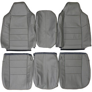 2002-2005 Ford Excursion Custom Real Leather Seat Covers (Front) - lseat2