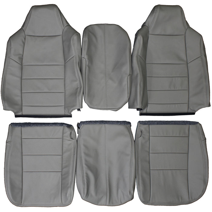 2002-2005 Ford Excursion Custom Real Leather Seat Covers (Front)