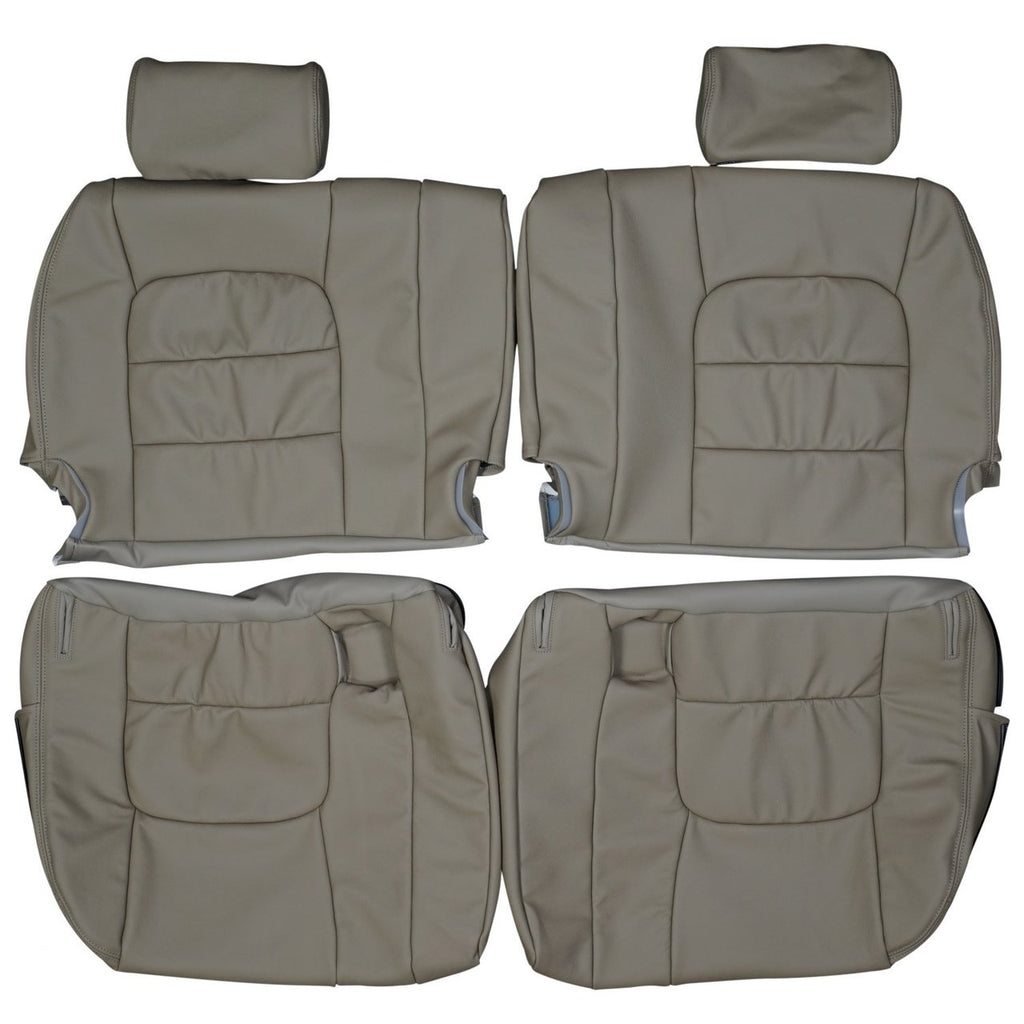 1998-2007 Lexus LX470 J100 Custom Real Leather Seat Covers (3Rd Row) - lseat2
