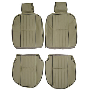 1980-1985 Jaguar XJ XJ6 Custom Real Leather Seat Covers (Front) - lseat2