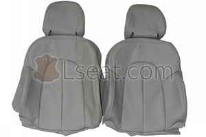 1996-2003 Mercedes CLK430 Coupe Custom Real Leather Seat Covers (Front) - lseat2