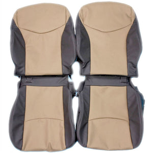 2010-2014 Toyota Prius Custom Real Leather Seat Covers (Front) - lseat