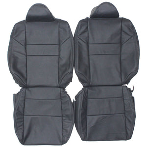2003-2007 Honda Accord Sedan Custom Real Leather Seat Covers (Front) - lseat2