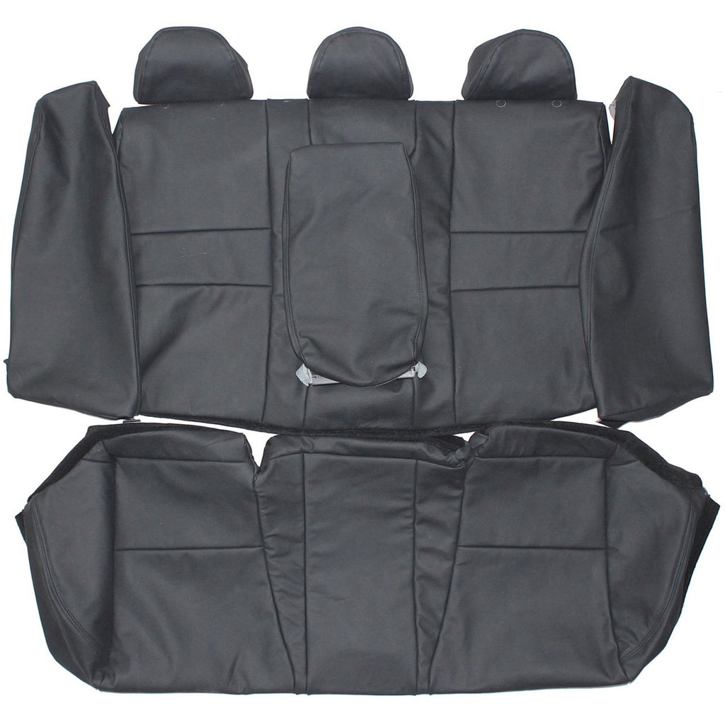 2008-2012 Honda Accord Sedan Custom Real Leather Seat Covers (Rear) - lseat