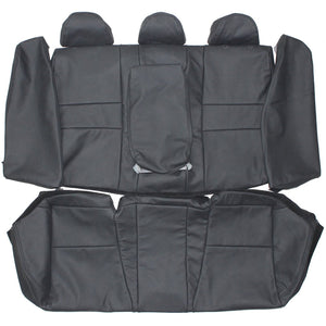 2008-2012 Honda Accord Sedan Custom Real Leather Seat Covers (Rear) - lseat