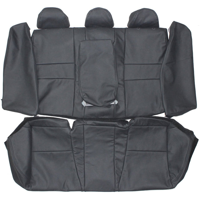 2008-2012 Honda Accord Sedan Custom Real Leather Seat Covers (Rear)