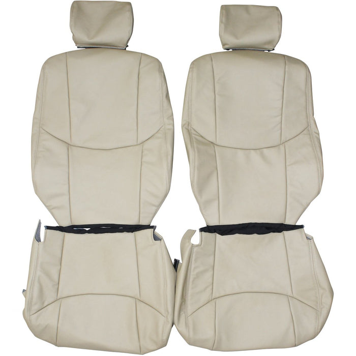 2005-2012 Toyota Avalon Custom Real Leather Seat Covers (Front)