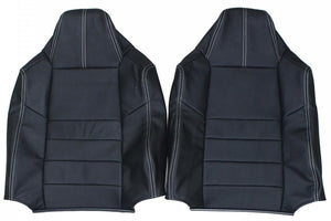 2008-2010 Ford F250 F350 Lariat Custom Real Leather Seat Covers (Front) - lseat2