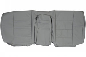 1988-1996 BMW E34 525i Sedan Custom Real Leather Seat Covers (Rear) - lseat2