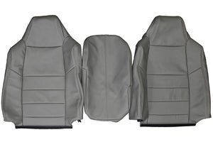 2002-2005 Ford Excursion Custom Real Leather Seat Covers (Front) - lseat2