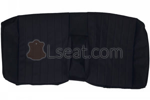 1982-1988 Mercedes Benz 190 W201 Sedan Custom Real Leather Seat Covers (Rear) - lseat2