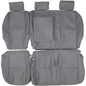 2006-2014 Chevrolet Tahoe Custom Real Leather Seat Covers (Rear) - lseat