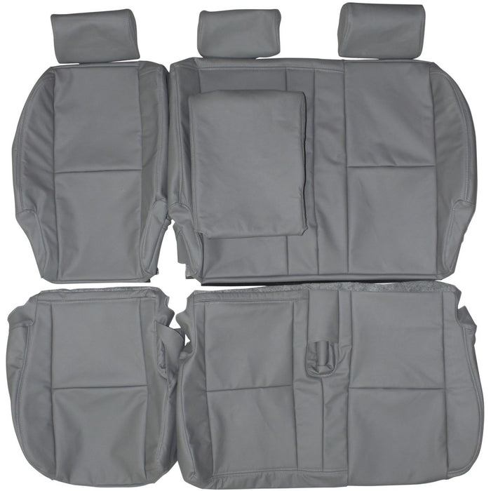 2006-2014 Chevrolet Tahoe Custom Real Leather Seat Covers (Rear)