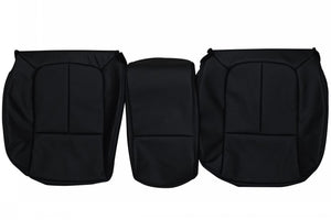 2009-2014 Ford F150 SuperCrew Cab XLT Custom Real Leather Seat Covers (Front) - lseat2