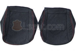 2007-2014 Smart Fortwo Custom Real Leather Seat Covers (Front) - lseat
