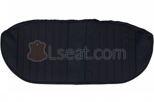 1982-1988 Mercedes Benz 190 W201 Sedan Custom Real Leather Seat Covers (Rear) - lseat2