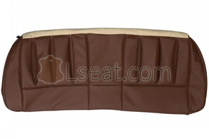 1970 Mercury Cougar XR-7 Custom Real Leather Seat Covers (Rear) - lseat