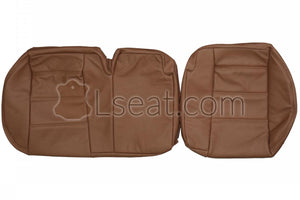 2002-2010 Porsche Cayenne S Custom Real Leather Seat Covers (Rear) - lseat2