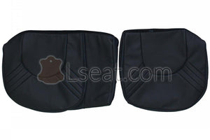 1993-1997 Saab 9000 Aero Custom Real Leather Seat Covers (Rear) - lseat2