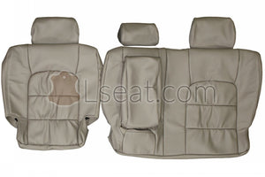 1998-2007 Lexus LX470 J100 Custom Real Leather Seat Covers (Rear) - lseat2