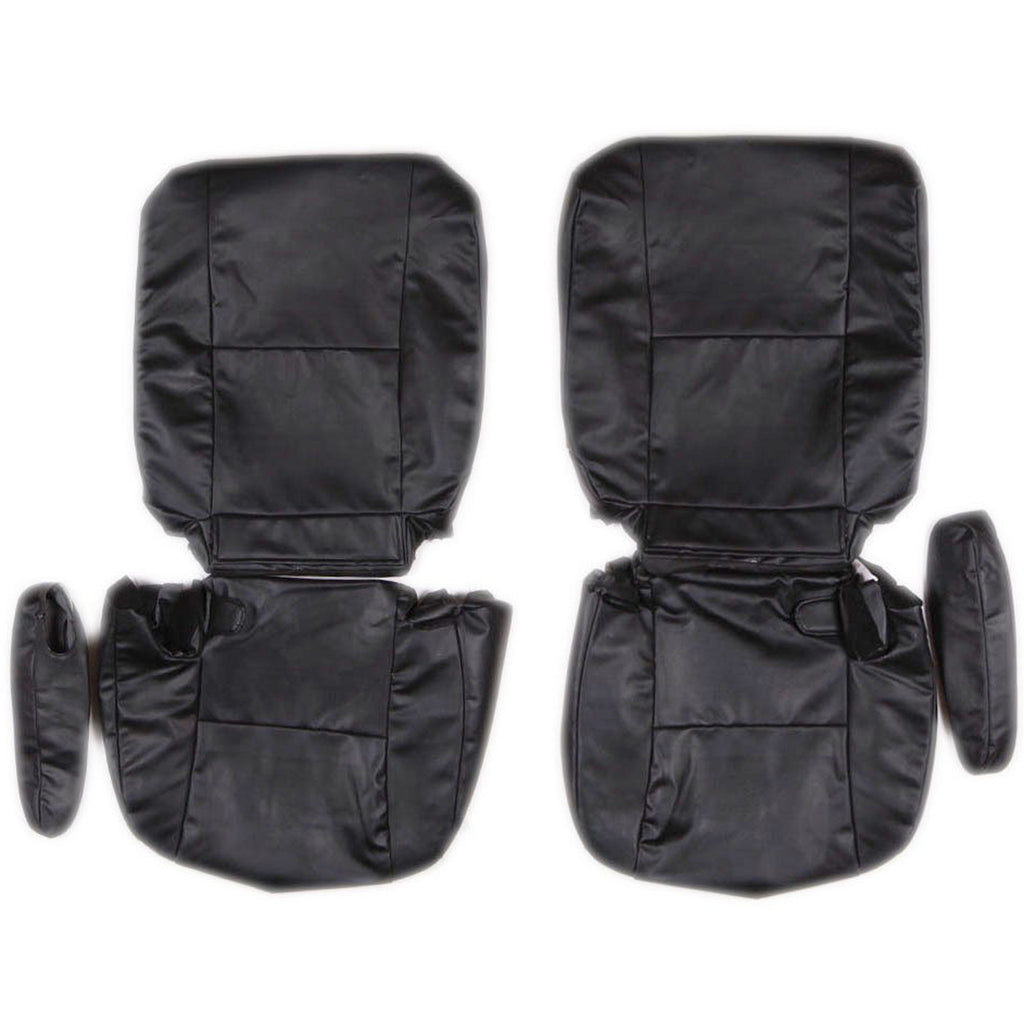 2008-2014 Toyota Sequoia Custom Real Leather Seat Covers (Rear) - lseat