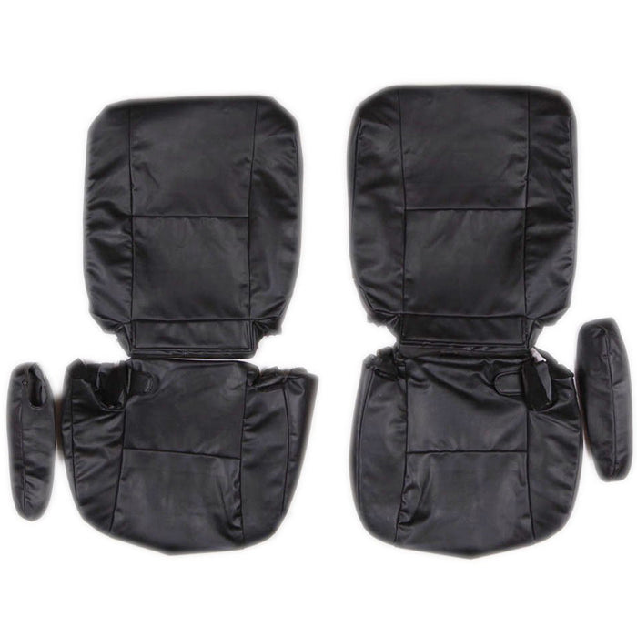 2008-2014 Toyota Sequoia Custom Real Leather Seat Covers (Rear)