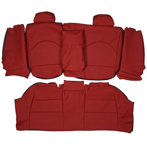 1998-2004 BMW E46 M3 Sport Custom Real Leather Seat Covers (Rear) - lseat2