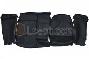 1998-2004 BMW E46 Coupe Sport Custom Real Leather Seat Covers (Rear) - lseat