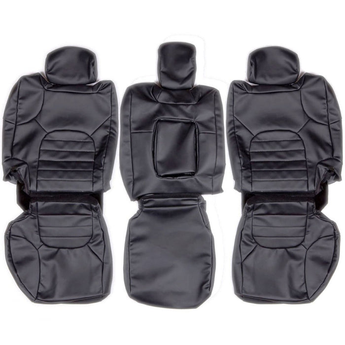 2005-2012 Nissan Pathfinder Custom Real Leather Seat Covers (Rear)