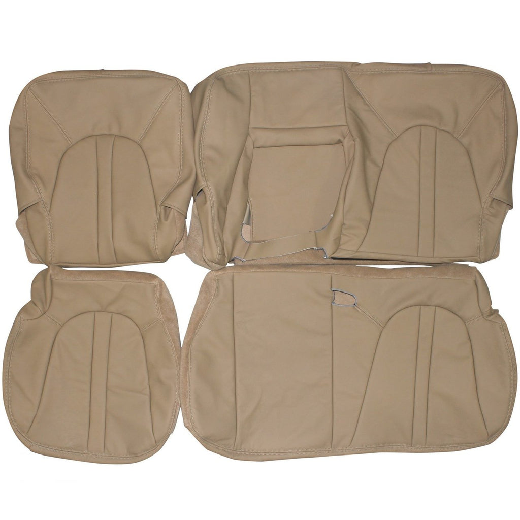 1997-2002 Ford Expedition Custom Real Leather Seat Covers (Rear) - lseat