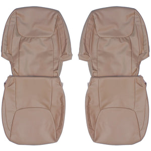 2004-2010 Toyota Sienna Custom Real Leather Seat Covers (Front) - lseat