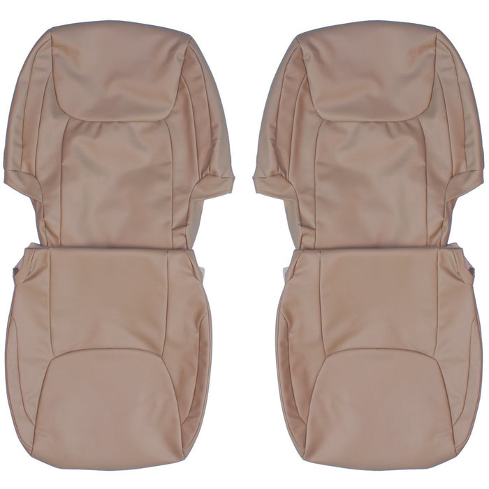 2004-2010 Toyota Sienna Custom Real Leather Seat Covers (Front)