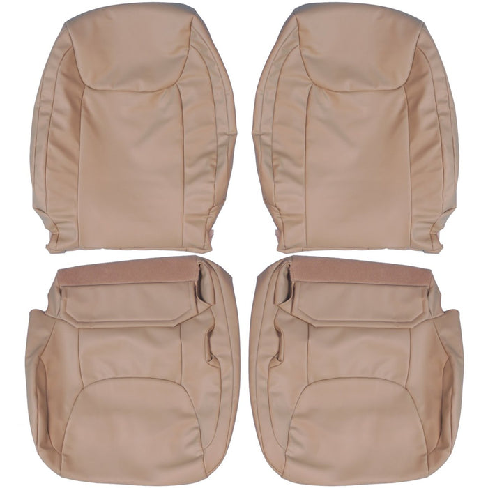 2004-2010 Toyota Sienna Custom Real Leather Seat Covers (Rear)