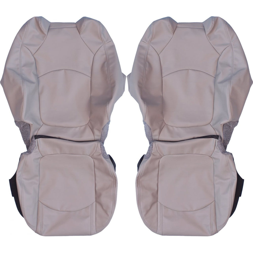 2009-2014 Chevrolet Traverse Custom Real Leather Seat Covers (Front) - lseat