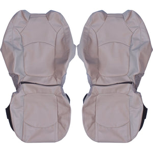 2009-2014 Chevrolet Traverse Custom Real Leather Seat Covers (Front) - lseat