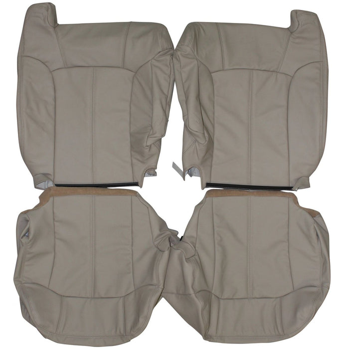 2000-2002 Chevrolet Suburban Custom Real Leather Seat Covers (Front)