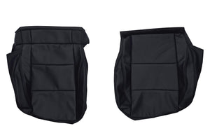 2003-2015 Nissan Titan Crew Cab Custom Real Leather Seat Covers (Front) - lseat2