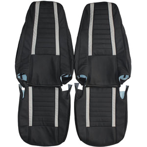 1976-1986 JEEP CJ7 Custom Real Leather Seat Covers (Front) - lseat