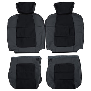 2001-2003 Ford F-150 SuperCrew Custom Real Leather Seat Covers (Front) - lseat2