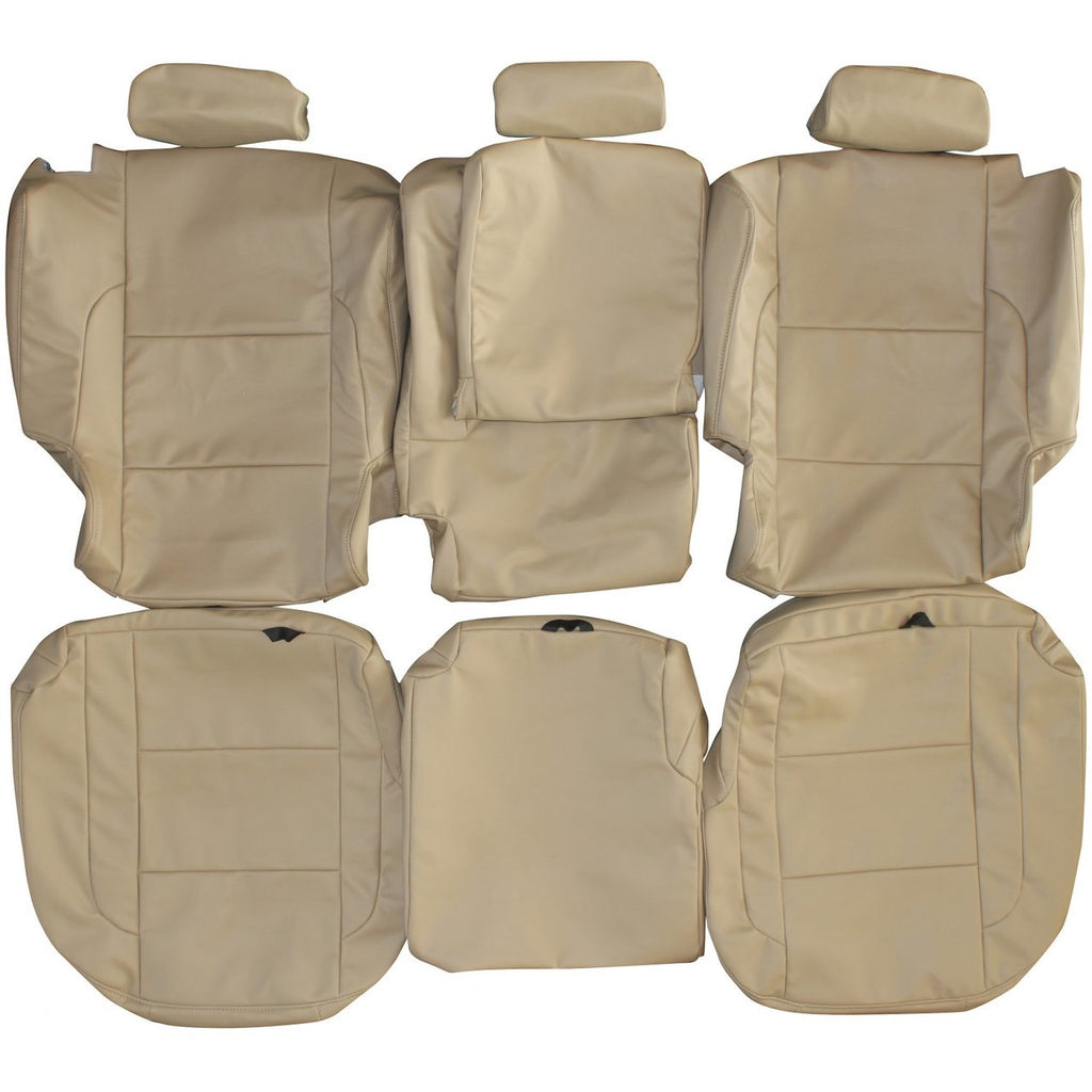 2004-2014 Nissan Armada Custom Real Leather Seat Covers (Rear) - lseat