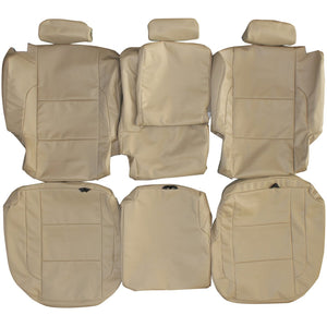 2004-2014 Nissan Armada Custom Real Leather Seat Covers (Rear) - lseat