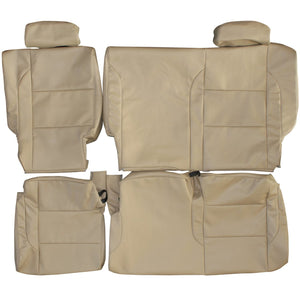 2004-2014 Nissan Armada Custom Real Leather Seat Covers (3Rd Row) - lseat