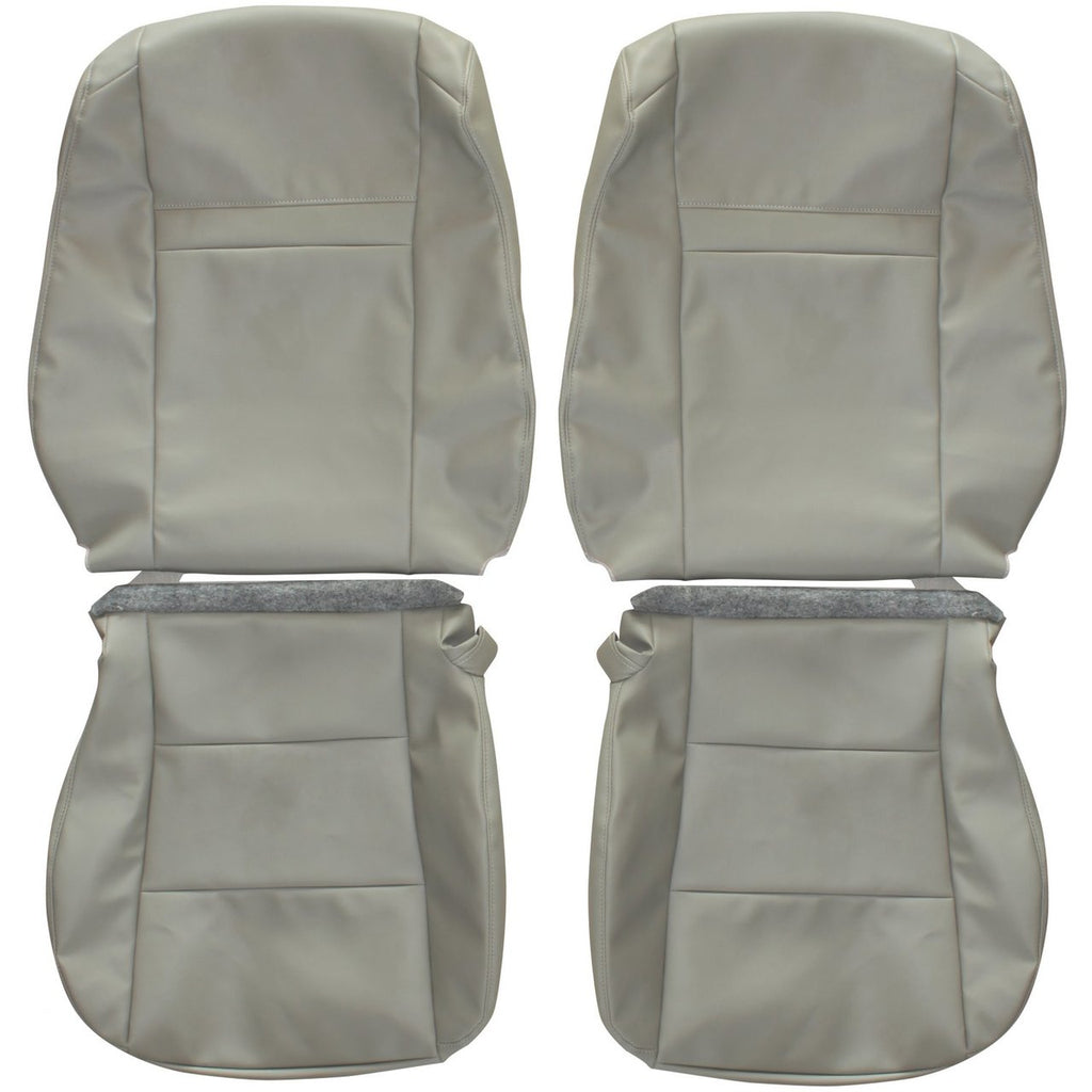 2012-2015 Toyota Camry Custom Real Leather Seat Covers (Front) - lseat