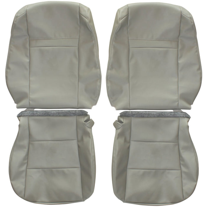 2012-2015 Toyota Camry Custom Real Leather Seat Covers (Front)