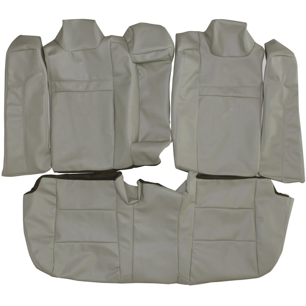 2012-2015 Toyota Camry Custom Real Leather Seat Covers (Rear) - lseat